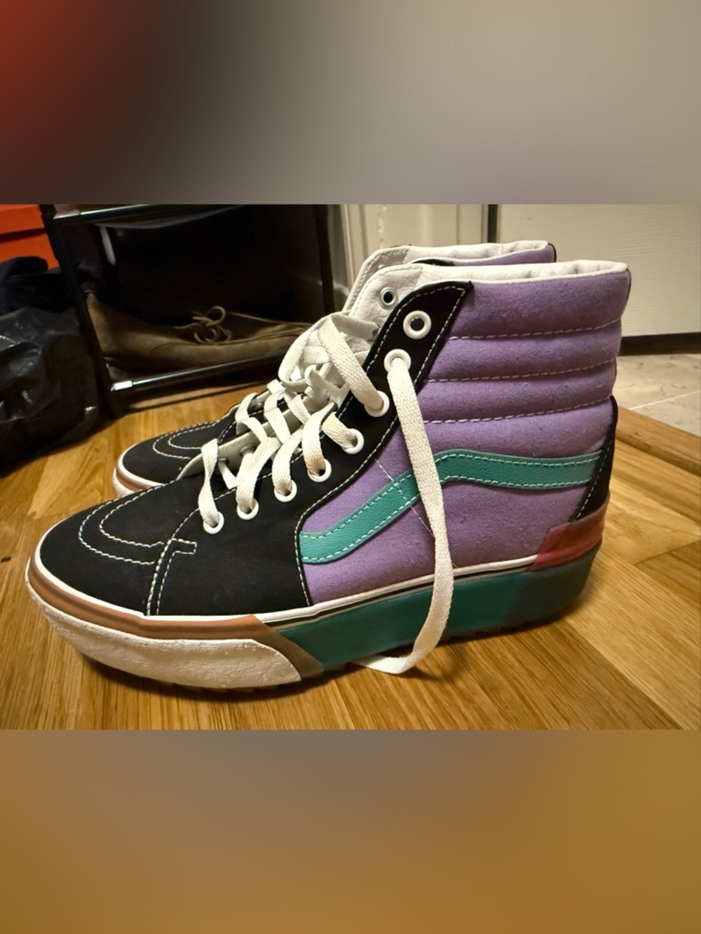 Vans Sk8 Hi Stacked size 9.5